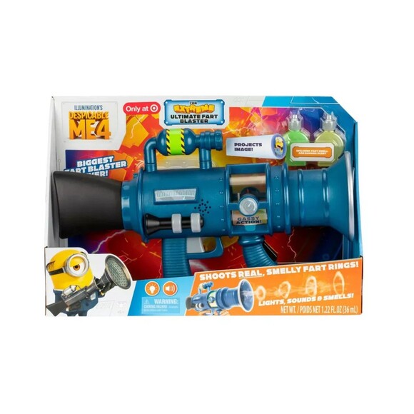 Despicable Me 4 Extreme Ultimate Fart Blaster Toy - Picture 1 of 7